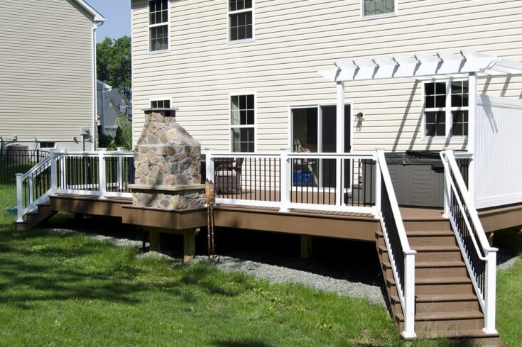 Custom TimberTech Deck, Gilbertsville PA