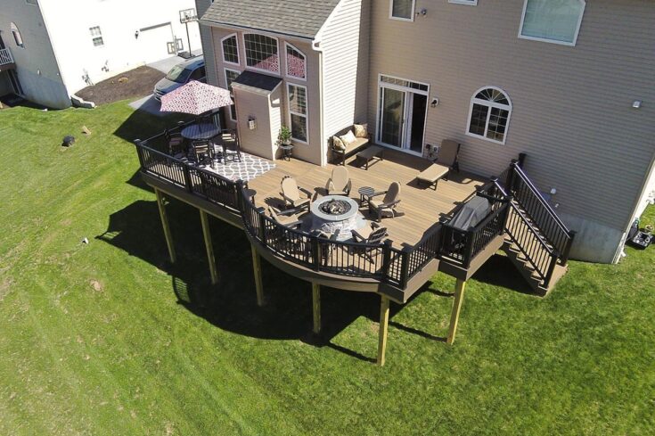 Custom TimberTech Deck, Glenmoore PA