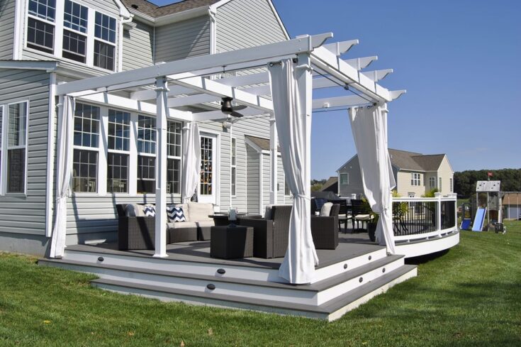 Custom TimberTech Deck/Pergola, Downingtown PA