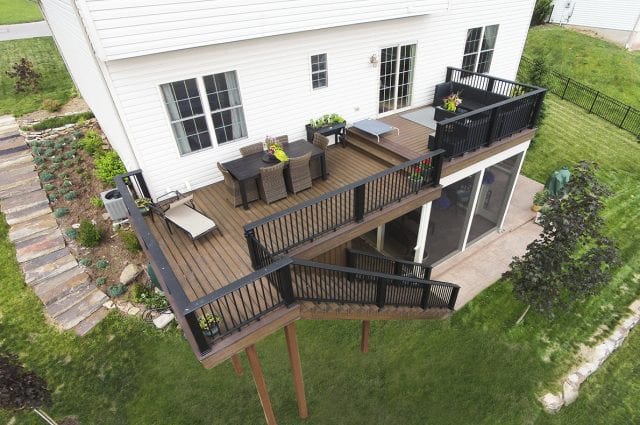 Custom Trex Deck/Screened Porch, York PA | 540 Sq Ft | Keystone Custom ...