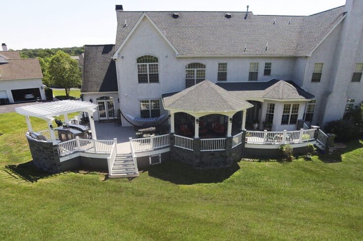 Custom TimberTech Deck/porch, Plymouth Meeting PA