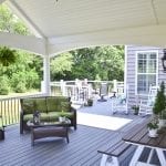 porch with trex deck in downingtown pa