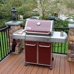 Beck - TimberTech deck with grill bumpout