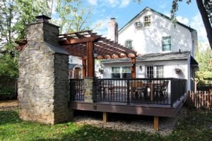 Custom Deck/Pergola - Havertown, PA - Keystone Custom Decks