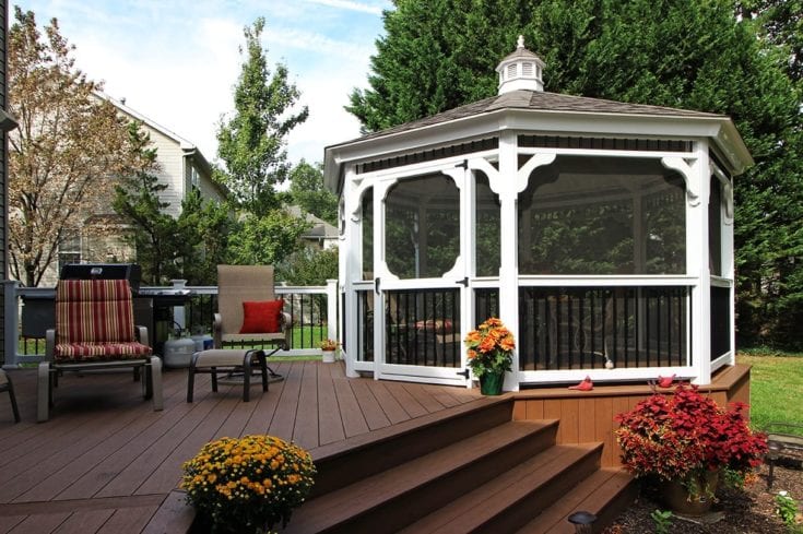 Custom TimberTech Deck / Gazebo – Wilmington, DE