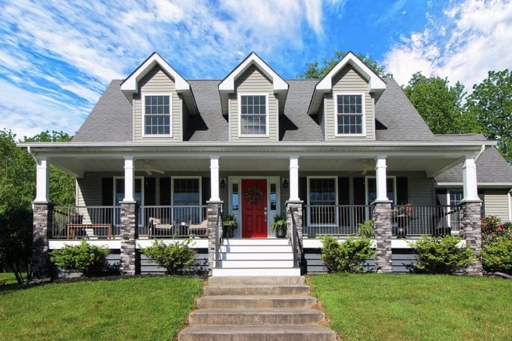 Custom TimberTech Front Porch – Nottingham, PA