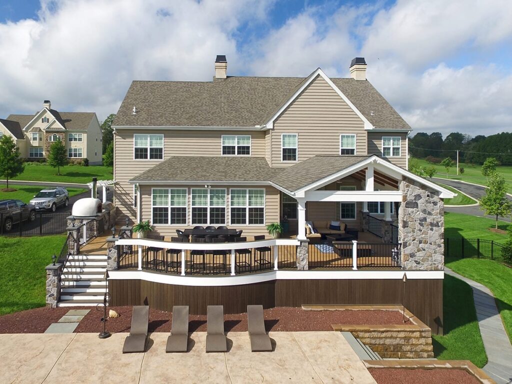 covered back porch ideas