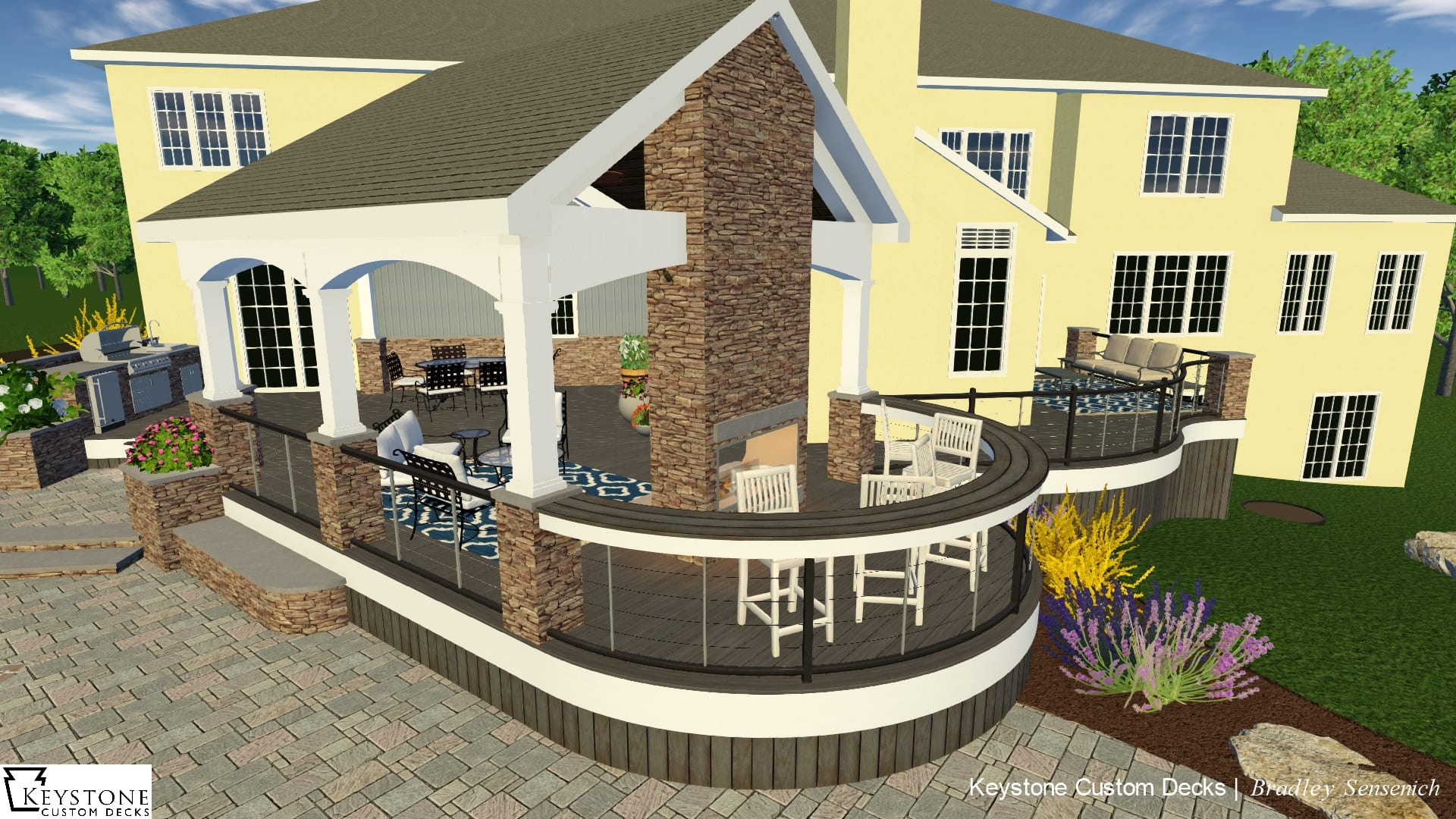 Deck Design Software & 3D Rendering Keystone Custom Decks