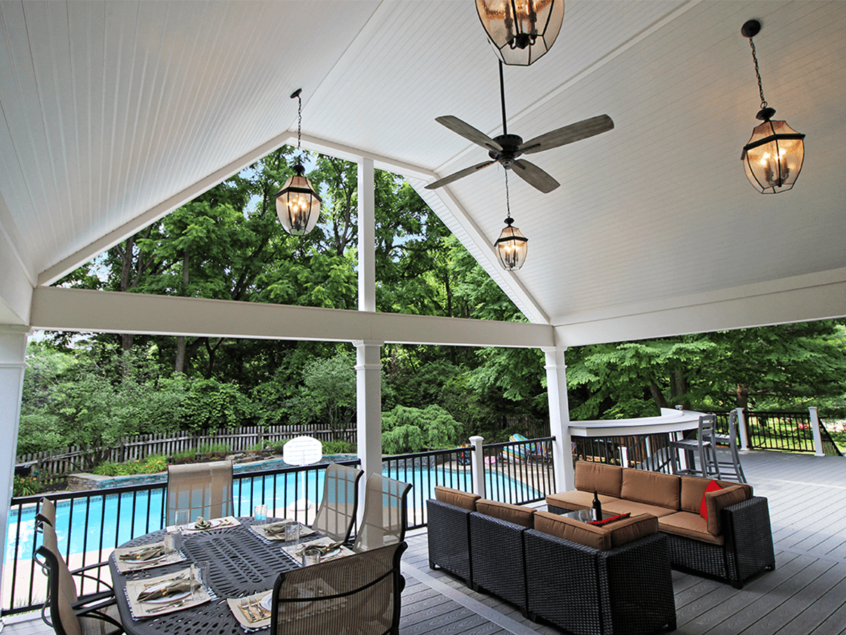 5 Deck Lighting Ideas Popular Porch Deck Lighting Options For 2019