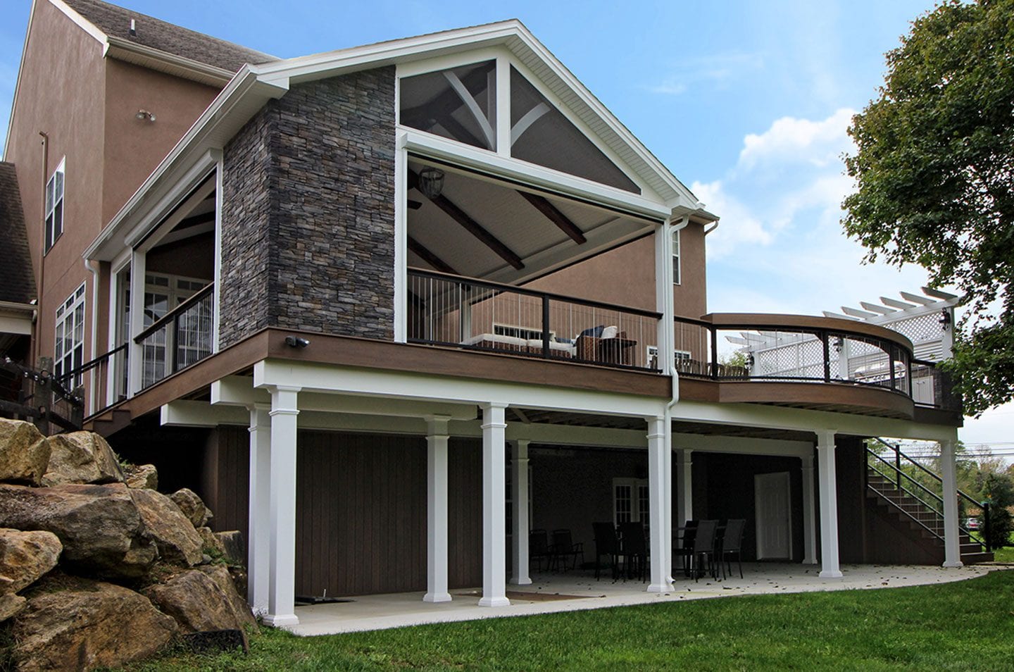 elevated outdoor living space inspiration