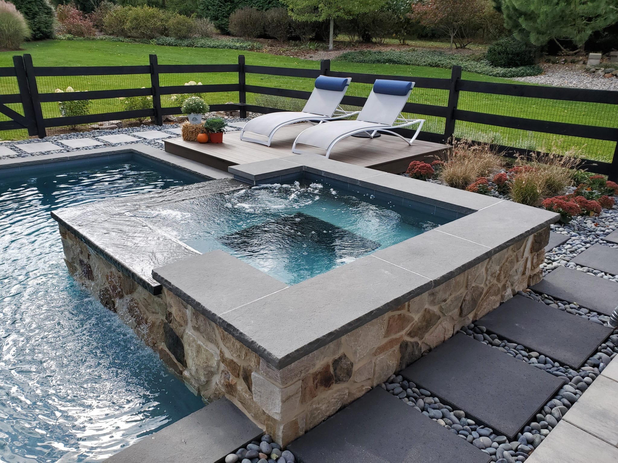 Outdoor Water Features Fish Ponds Patio Deck Waterfalls Water Walls