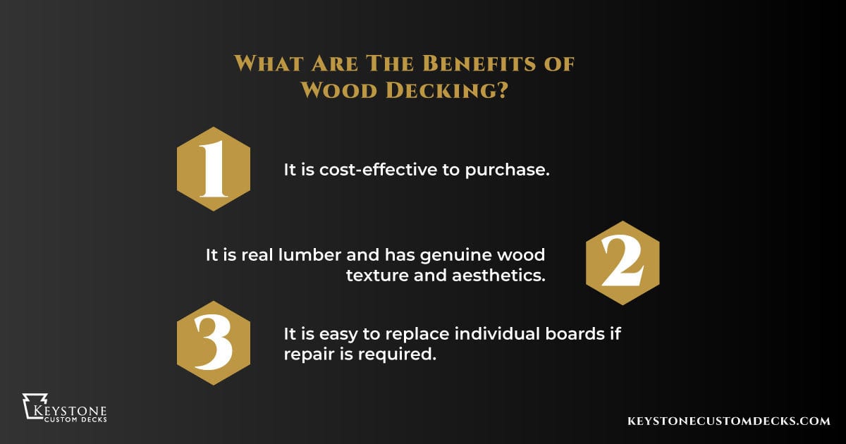 3 benefits of wood decking