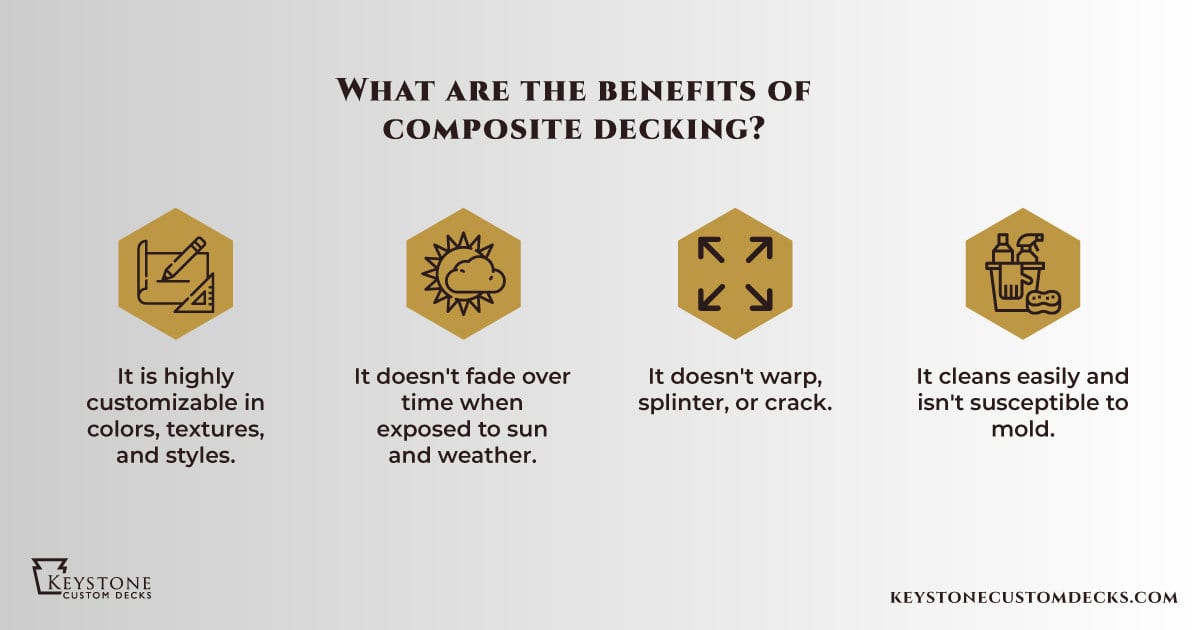 4 benefits of composite decking