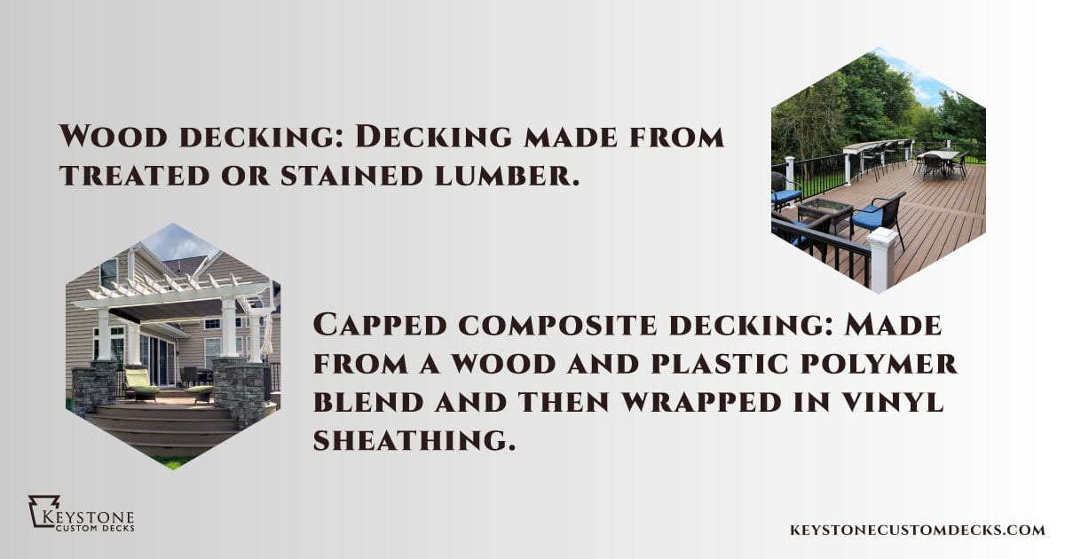 differences between wood and composite decking