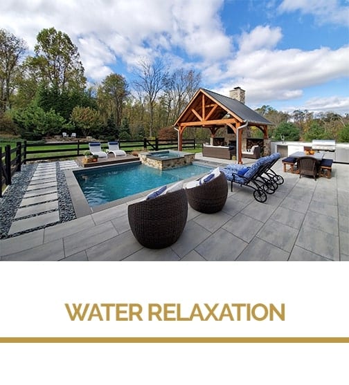 outdoor water relaxation