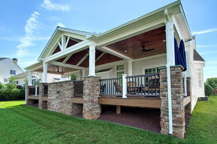 Heritage Porch / TimberTech Deck – Wilmington, DE