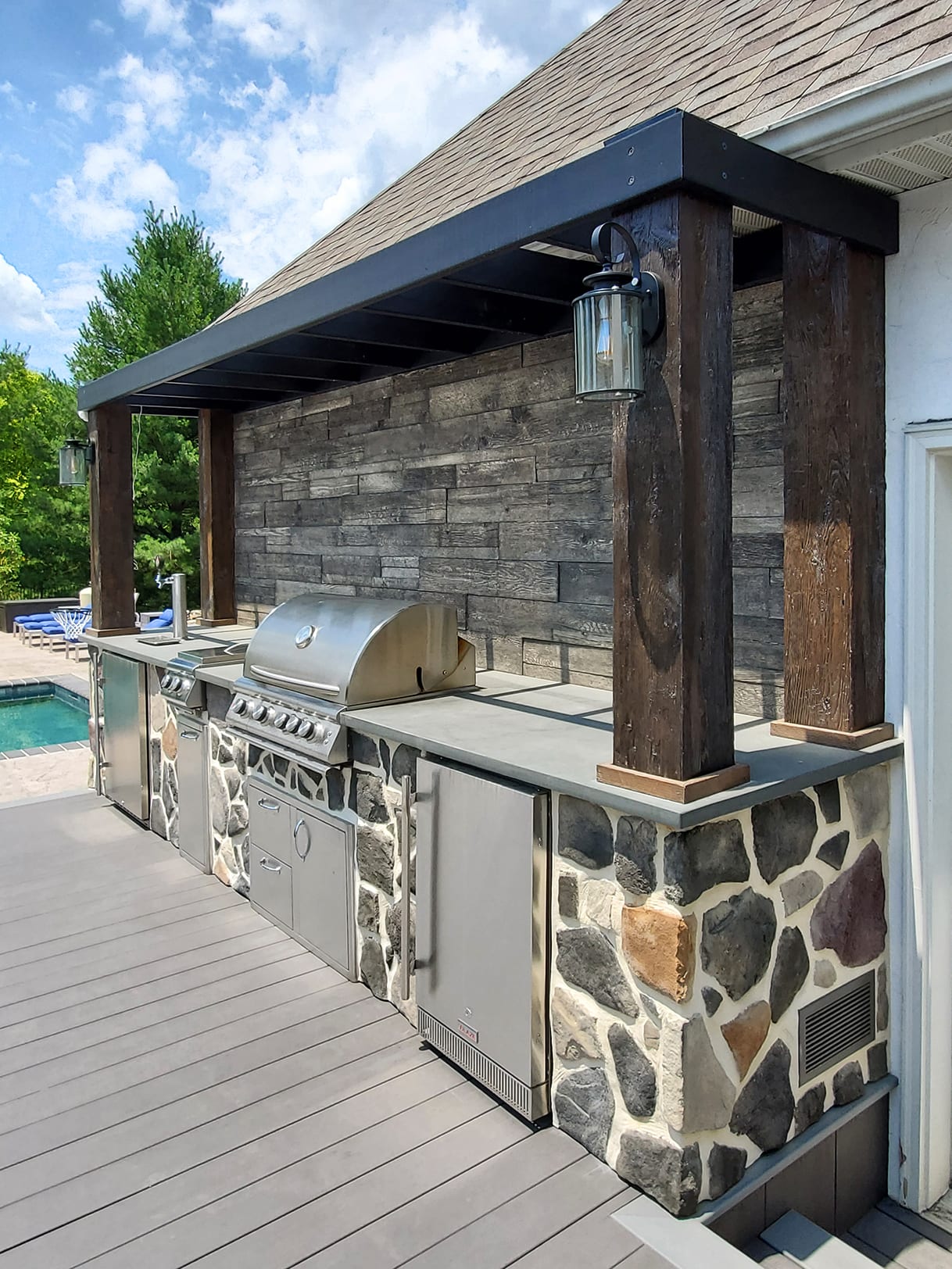 Porch/Deck/Kitchen - Lancaster, PA - Keystone Custom Decks