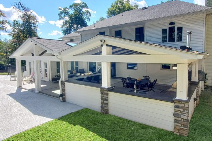 Skylight Porch / Pool House / Outdoor Kitchen – West Chester, PA