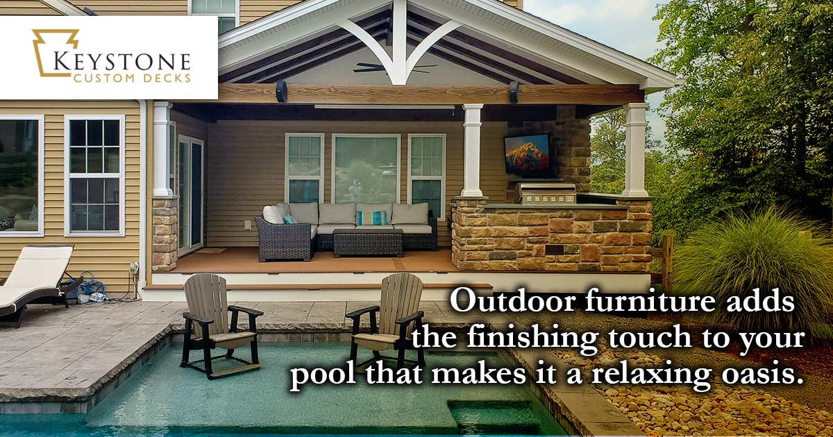 outdoor pool furniture