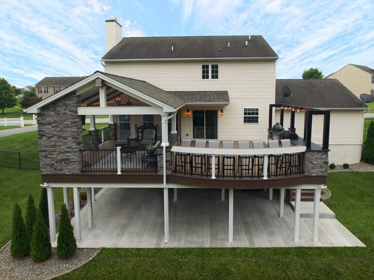 Zook-timbertech-pecan-deck-and-porch-with-PA-ledgestone-veneer