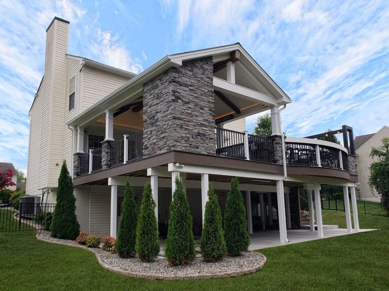 Zook-timbertech-pecan-deck-and-porch-with-post-and-beam-wrap