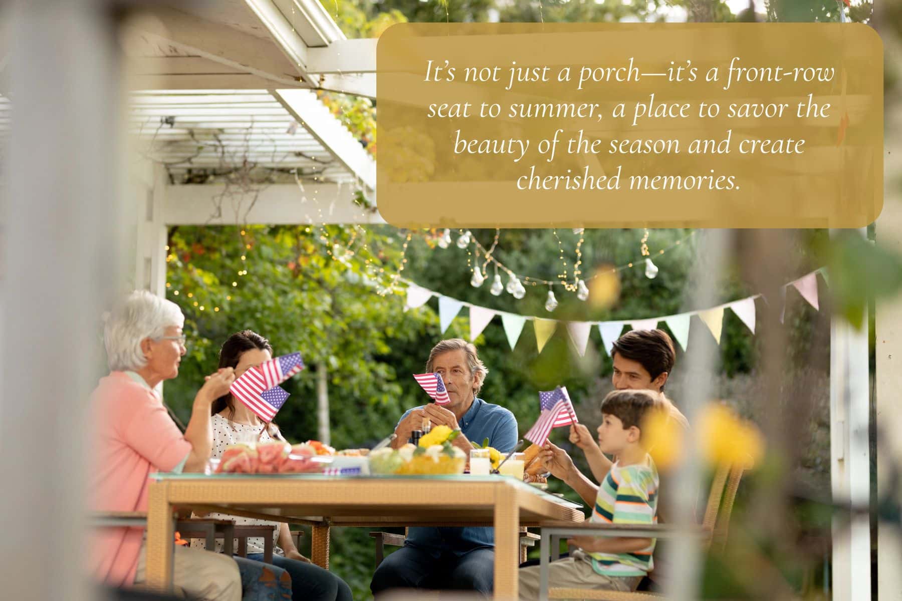 A Porch is an Investment in Family and Memories