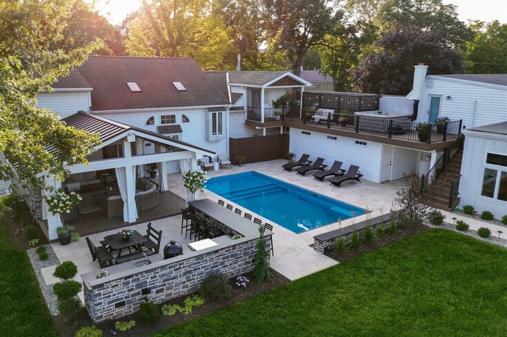 Backyard Pool & Outdoor Kitchen Escape – Parkesburg, PA