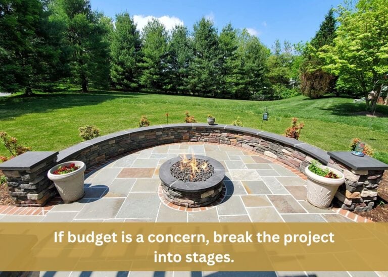 3 Plan Your Outdoor Living Project in Phases 1 - How to Plan an Outdoor Living Project in Pennsylvania (Step-by-Step Guide)