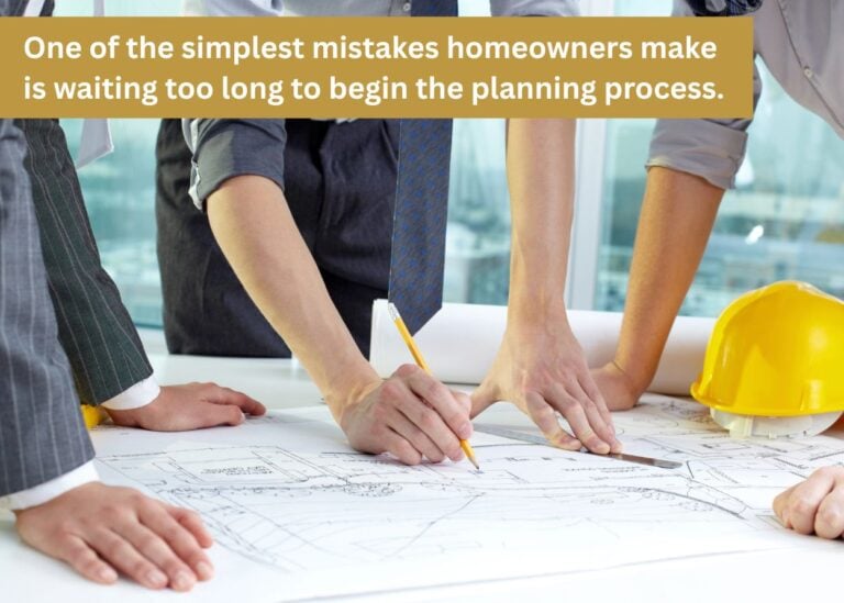 Plan Plenty of Time for Contruction on Outdoor Living Project