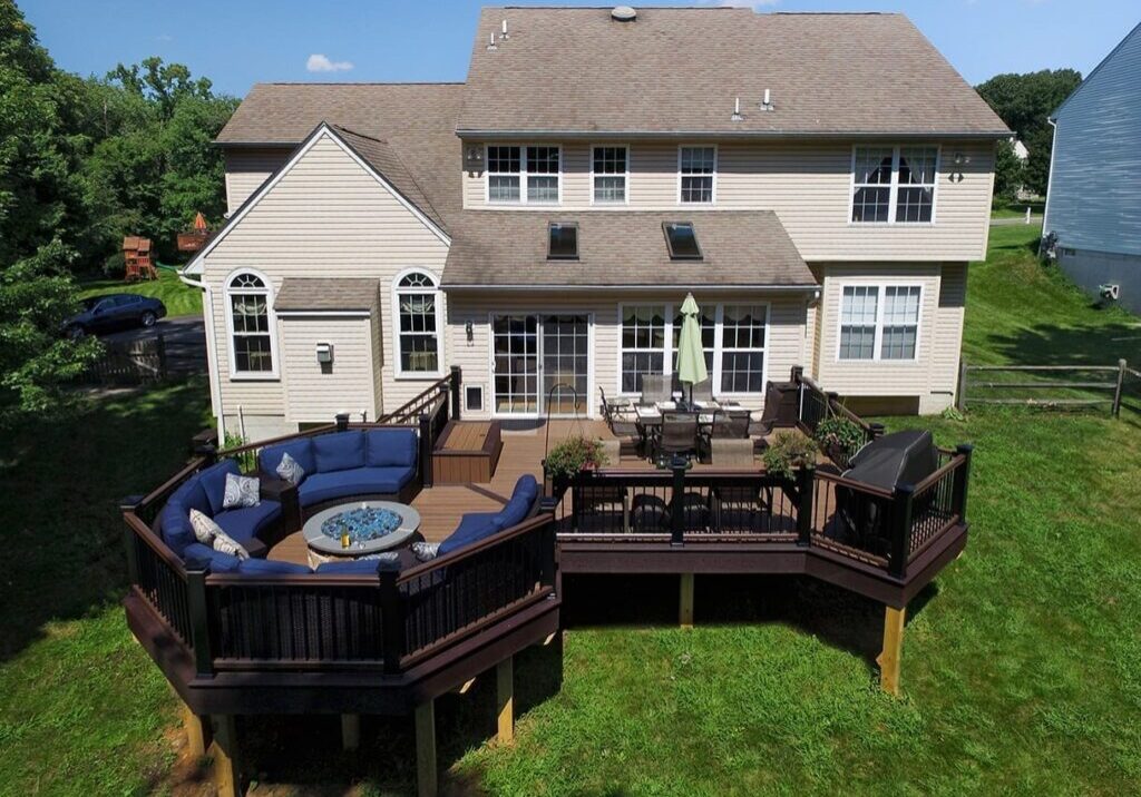 deck size and height