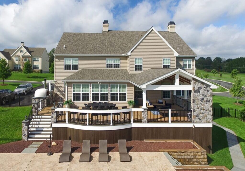 covered back porch ideas