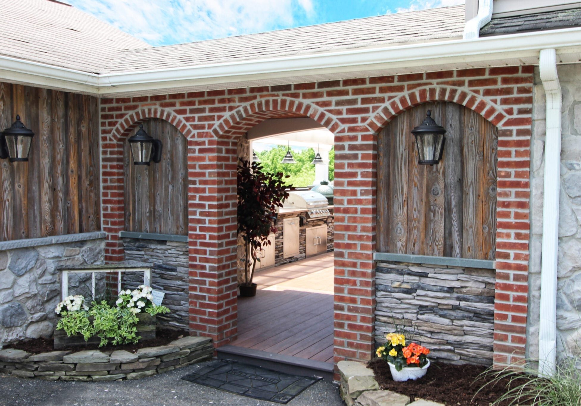 Masonry - Stone Entrances Masonry - Stone Entrances
