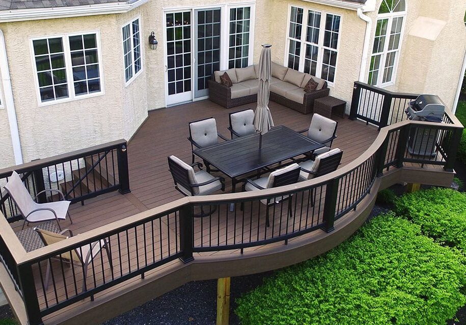 Beautiful composite deck Beautiful composite deck