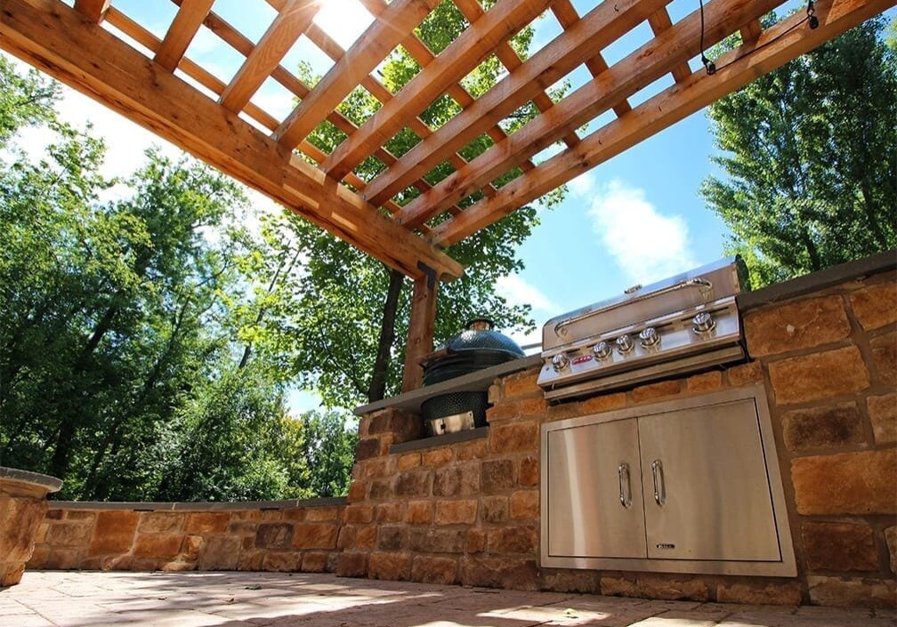 outdoor kitchen design